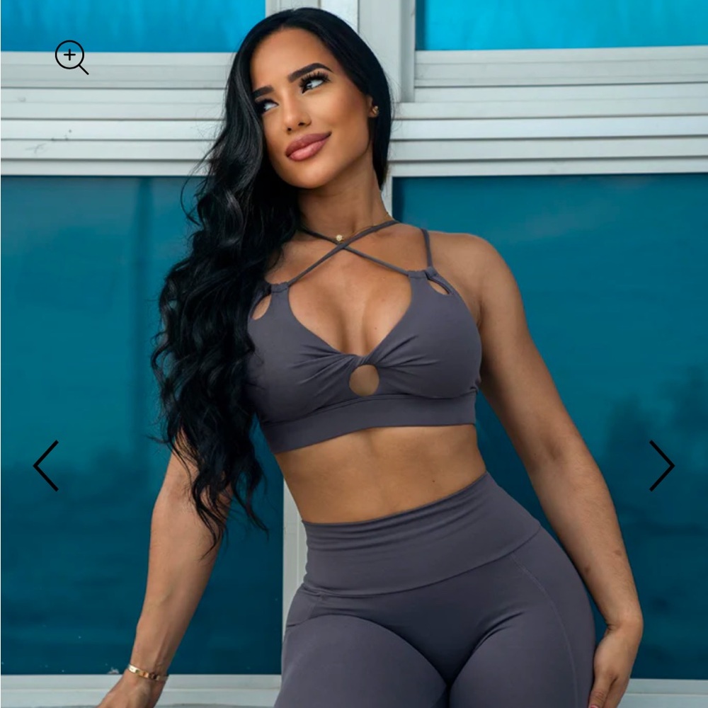 Bombshell Sportswear Gray Leggings